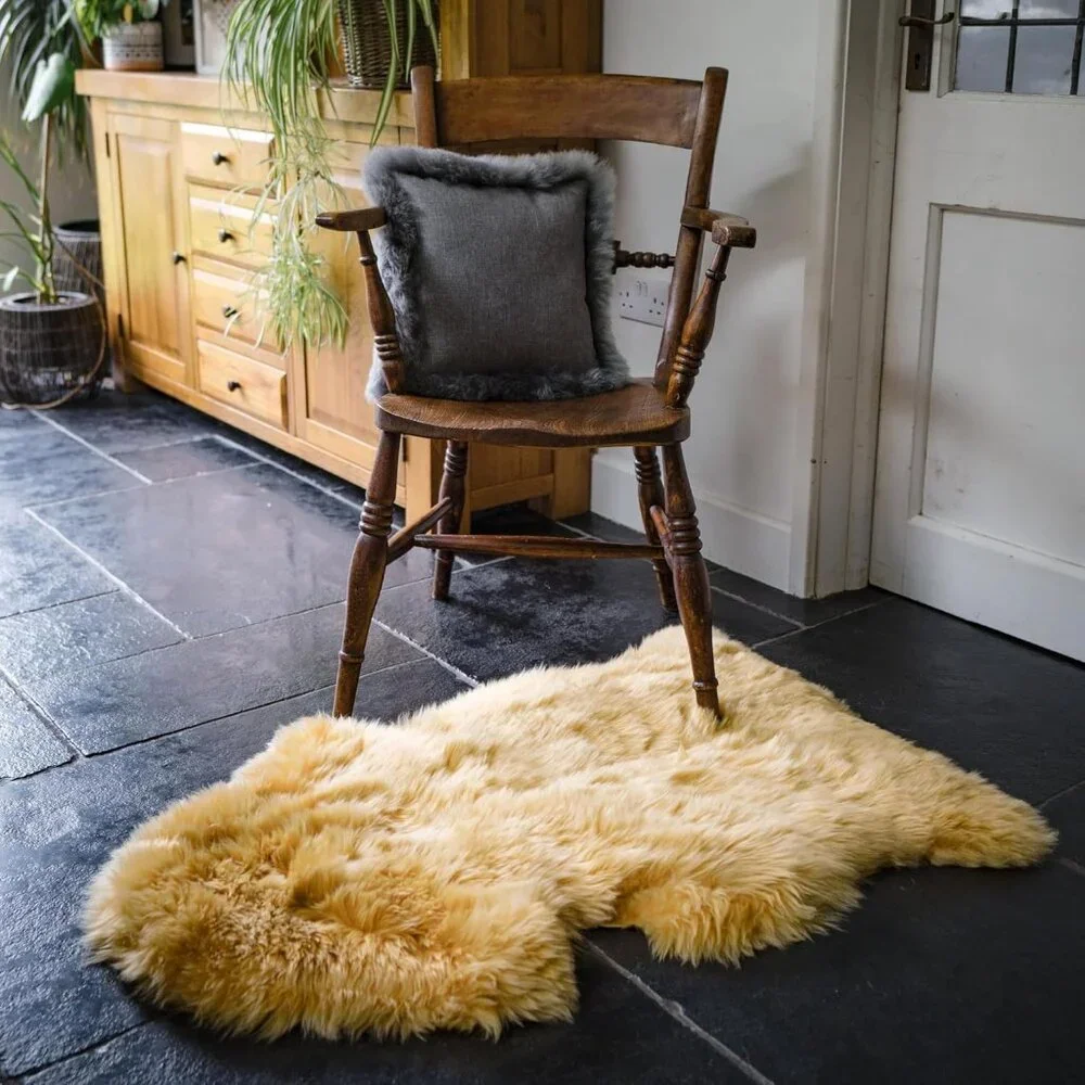 New Premium Genuine Sheepskin Rug Real Australia Sheepskin Natural Lambskin